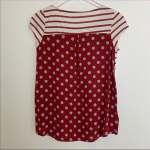 Anthropologie Paper Locket Backstory Tee